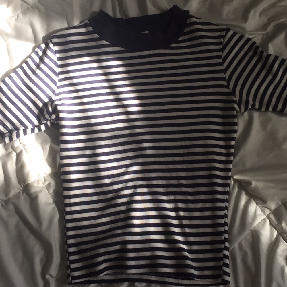brandy melville striped tee